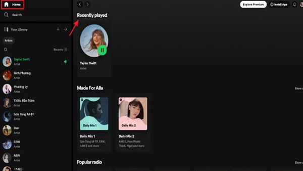 historial de escucha spotify premium apk