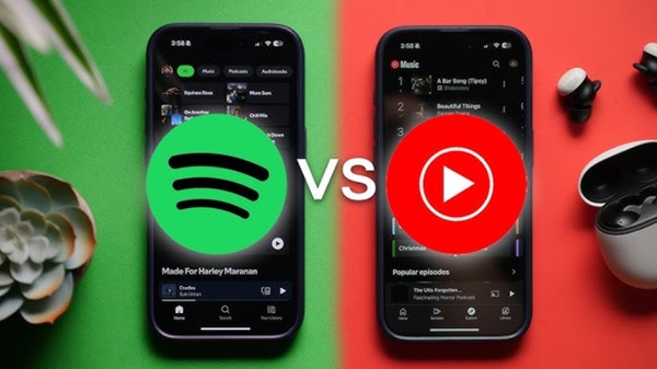 spotify vs youtube music