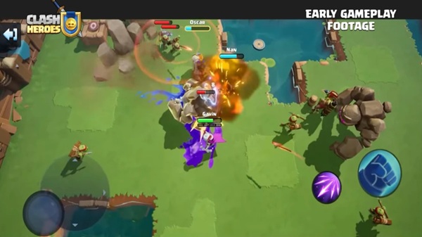clash heroes apk android