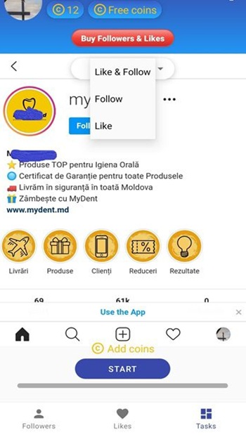 top follow premium