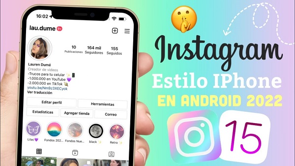 instagram estilo iphone para Android