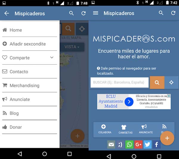 mispicaderos android