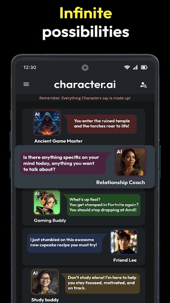 character ai apk gratis