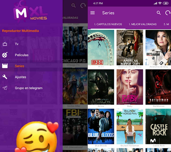 mxl movies apk para android