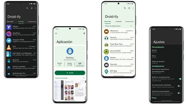 Droidify APK para Android