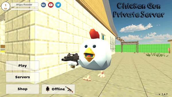 chicken gun private server download