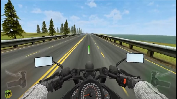 moto rider go highway traffic dinheiro infinito