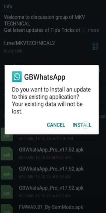 baixar whatsapp gb pro v17.52