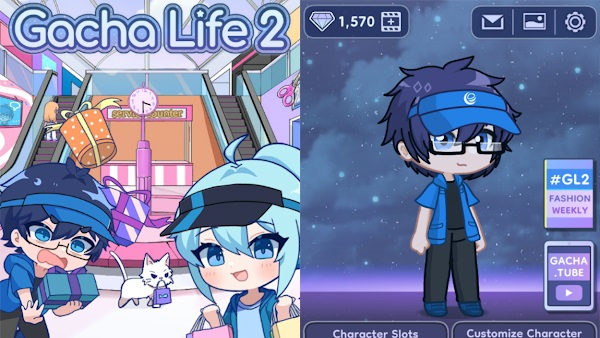 gacha life versao antiga