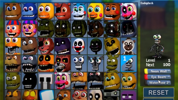 fnaf world apk todo desbloqueado