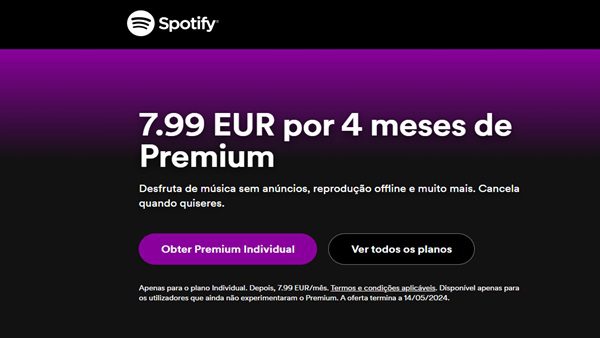 como pagar pelo spotify 2024