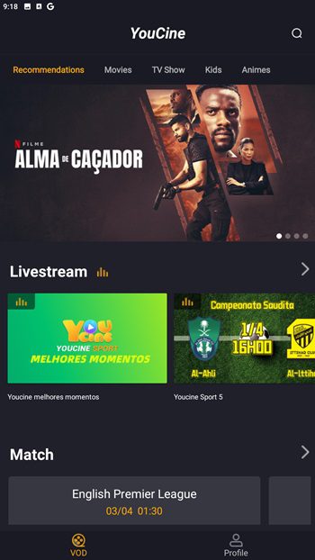 youcine apk tv box