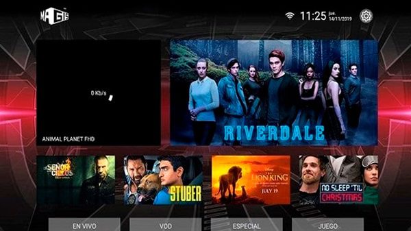 funciones populares de magis tv android