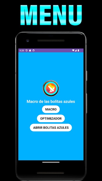 Macro Bolitas Azules apk free fire