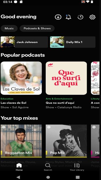 spotify 8.9.96.476 apk descargar